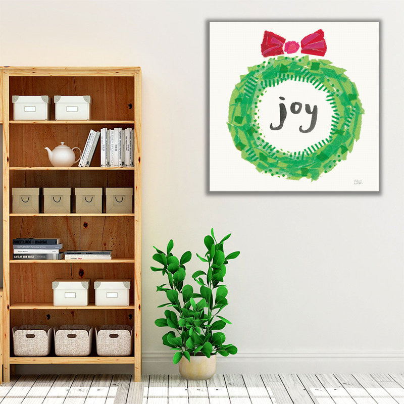 Joyful Season IV - reproduction d'art sur toile, H 30 po x l 30 po