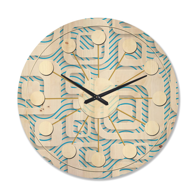 Horloge murale 3D, Grand