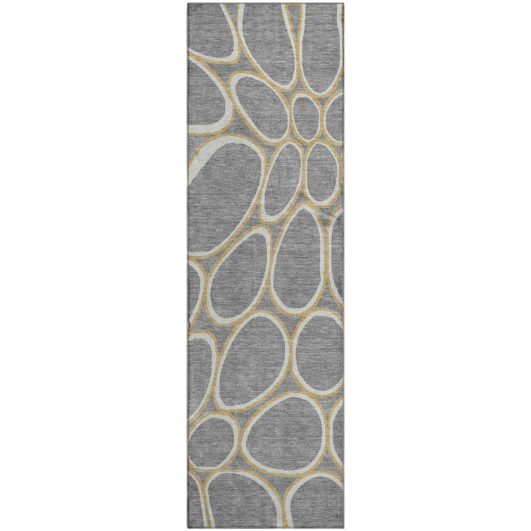 Premium Machine Washable Cossette AMF1041 Circles Rug