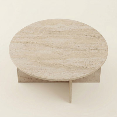 Ellington 35" Wide Round Coffee Table