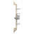  Wall-Mounted Cat Tree Light Gray