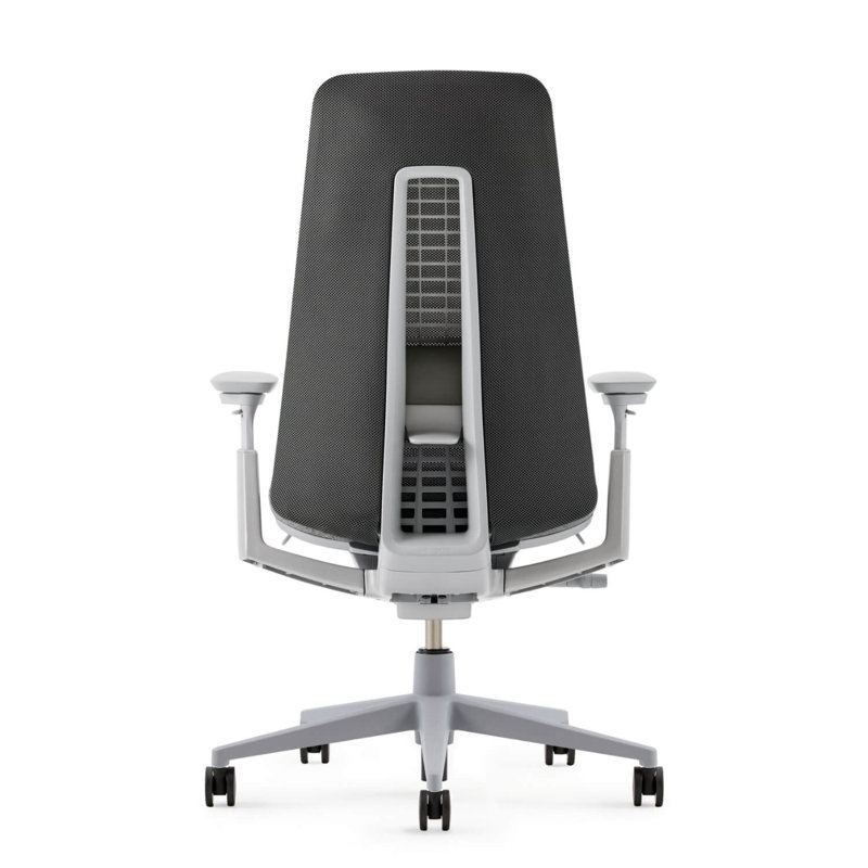 Haworth Fern Mesh Task Chair, River Rock, Yes