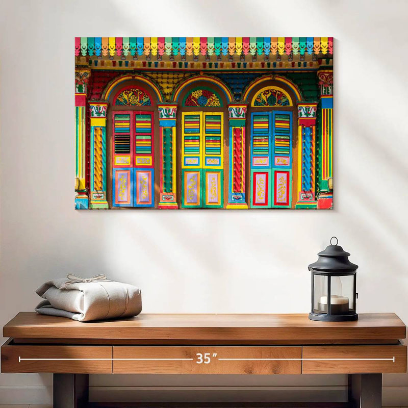 Lumineux Little India Doors, H 16 po x l 24 po