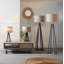 Dzifa 136cm Tripod Floor Lamp-232461337