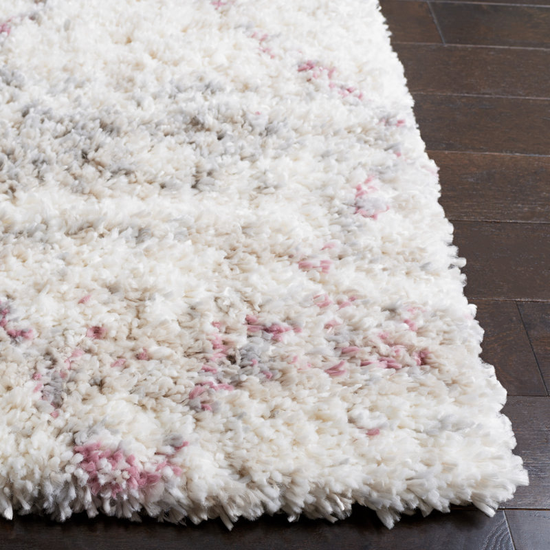 Shaylen Shag 800 Performance Geometric Rug, Rectangle 5'3" x 7'6"