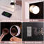 Grand miroir de coiffeuse Hollywood avec 18 ampoules à DEL à intensité variable, haut-parleur Bluetooth et port de chargement USB pour le maquillage et la décoration