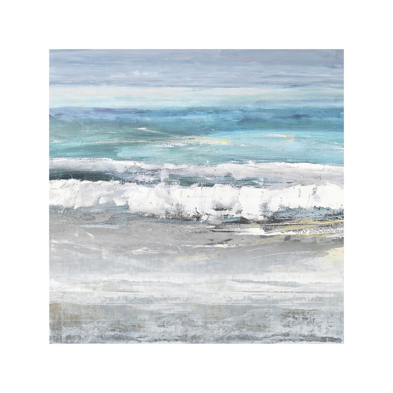 Tides I 1 Piece Wrapped Canvas Painting, 45.72 cm H x 45.72 cm W x 3.175 cm D
