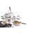KitchenAid® Brushed Stainless Steel Cookware Pots and Pans Set, 10 Piece