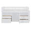 Jangro Kids Twin Loft Bed with Drawers-1565207643