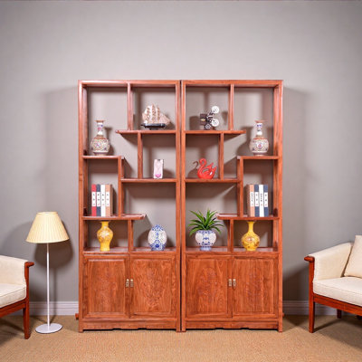 New Chinese Minimalist Style Bookcase