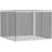 Outsunny 10' X 13' Replacement Mesh Sidewall Netting For Patio Gazebos And Canopy Tents With Zippers (Sidewall Only)