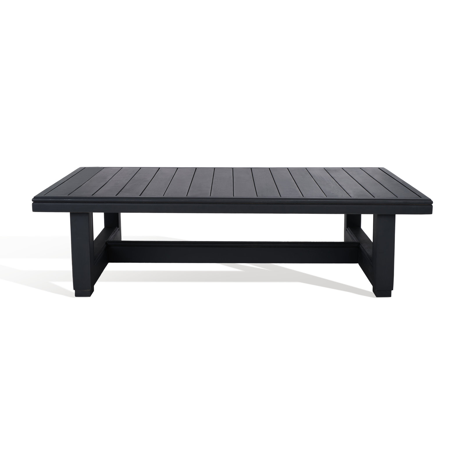 Melrose Slatted Metal Outdoor Coffee Table