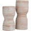 Elverie 2 Piece Ceramic Tabletop Pillar Set