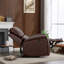 Fauteuil inclinable électrique standard en similicuir de 36,1 po Karelie-88416913