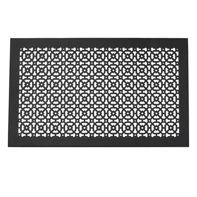 AIR RETURN 14"x24" Duct Opening | Heavy Cast Aluminum Duct Cover (16"x26" Overall) | Powder Coated