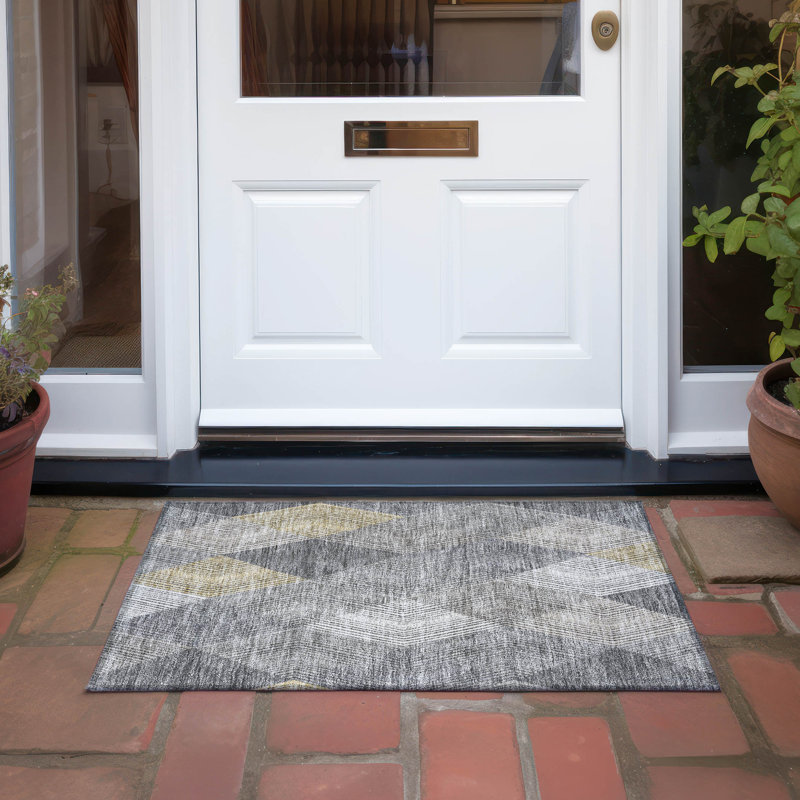 Tapis Aquaisha avec envers antidérapant, Rectangle 1 pi 8 po x 2 pi 6 po
