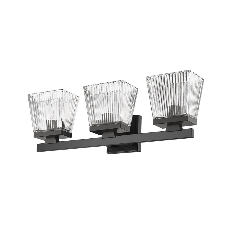 Lutrische 3 - Light Dimmable Vanity Light, Matte Black