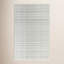 Lavande Plaid Wool Area Rug in Grey-36739907