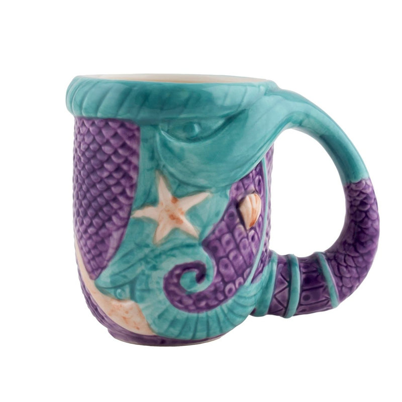 Tasse de queue de sirène BarConic® Tiki - 16 oz