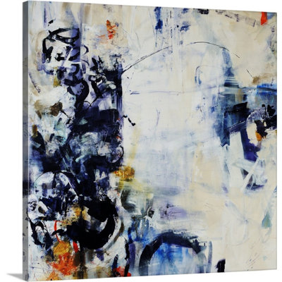 « blue trajectory », peinture