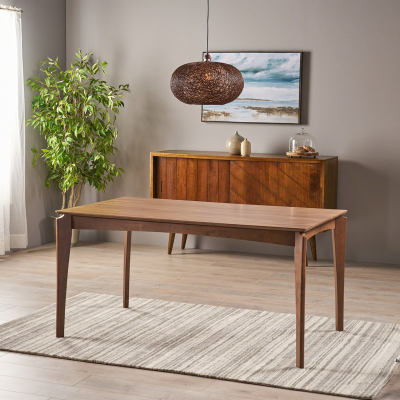 Escalante Natural Dining Table, Natural Walnut