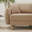 Canapé modulaire pour causeuse 2 places en tissu Boucle-1009154041-1021815968