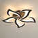 Rachna Dimmable 60cm LED Integrated Semi Flush Mount Ceiling Light With Remote control