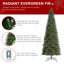 Sapin de Noël vert Aldred Radiant Evergreen-1684586857