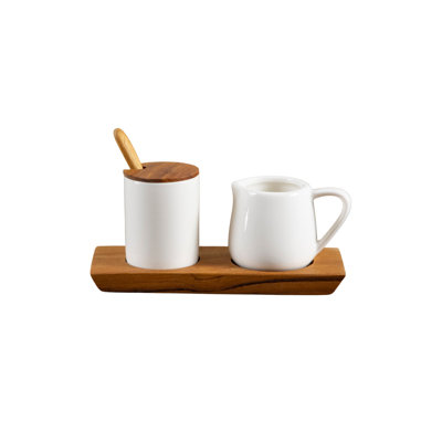 Ensemble crème et sucre Amelia