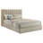 Light Oak Bookcase Storage Bed