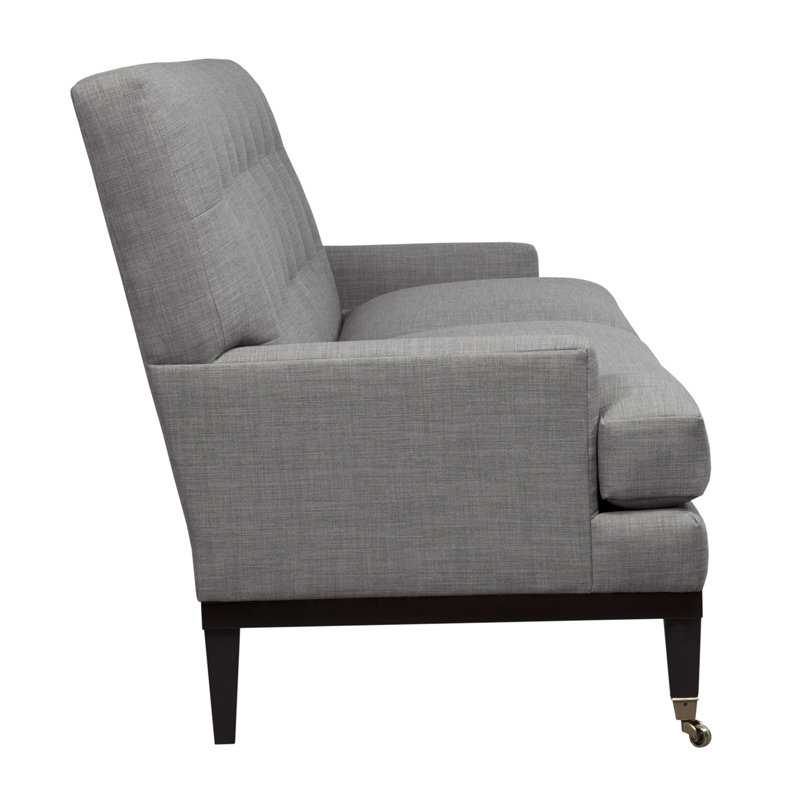 Uptown Loveseat, Gray, Café