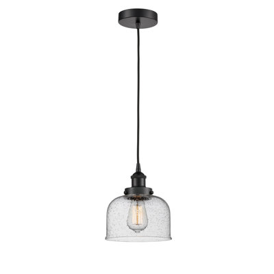 Luminaire suspendu en forme de cloche à 1 lumière Bucks