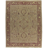 Corralitos Hand-Knotted Gold Area Rug