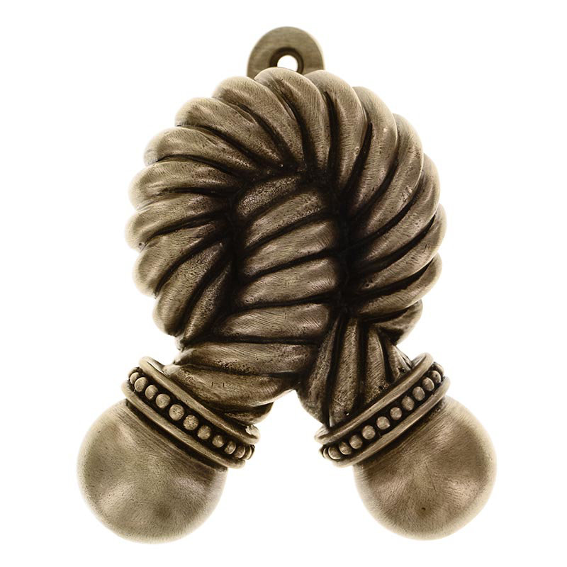 Equestre Door Knocker, Antique Brass