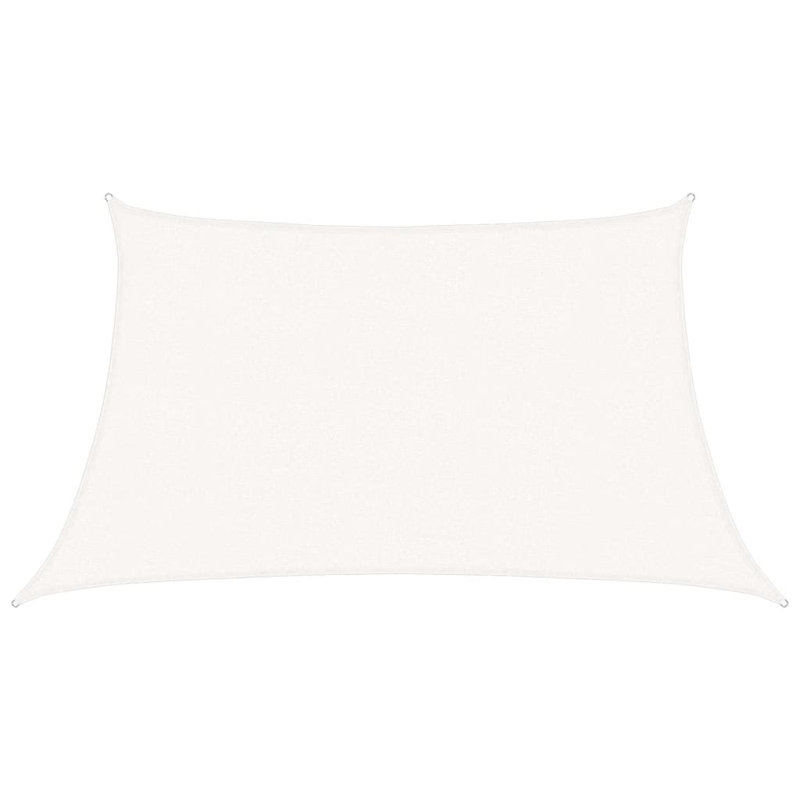 Auster 2m x 4m Trapezium Shade Sail, White