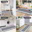 Ensemble de tapis de cuisine 2 pièces Farmhouse Boho, tapis de sol imperméables et antidérapants lavables pour couloir de cuisine
