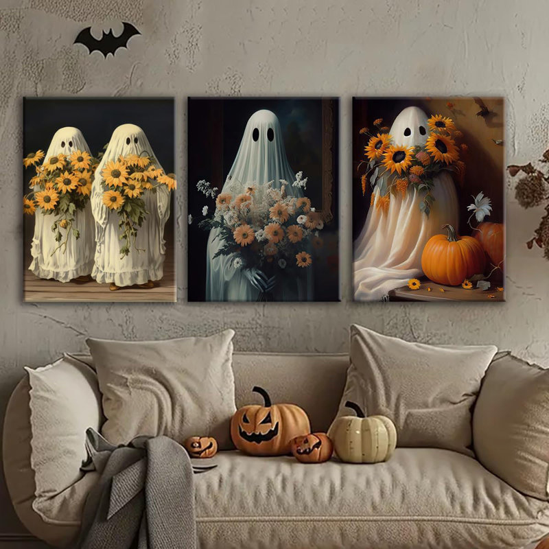 3 Piece Wrapped Canvas Wall Art, 60cm H x 40cm W