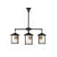 Seneca Winter Pine 4 - Light Chandelier