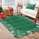 Christmas Rugs for Living Room Bedroom, Washable Area Rugs, Low Pile Non Slip Soft Snowman Snowflake Accent Carpet, Indoor Foldable Floor Mats for Nursery, Dining Room, Holiday Decor
