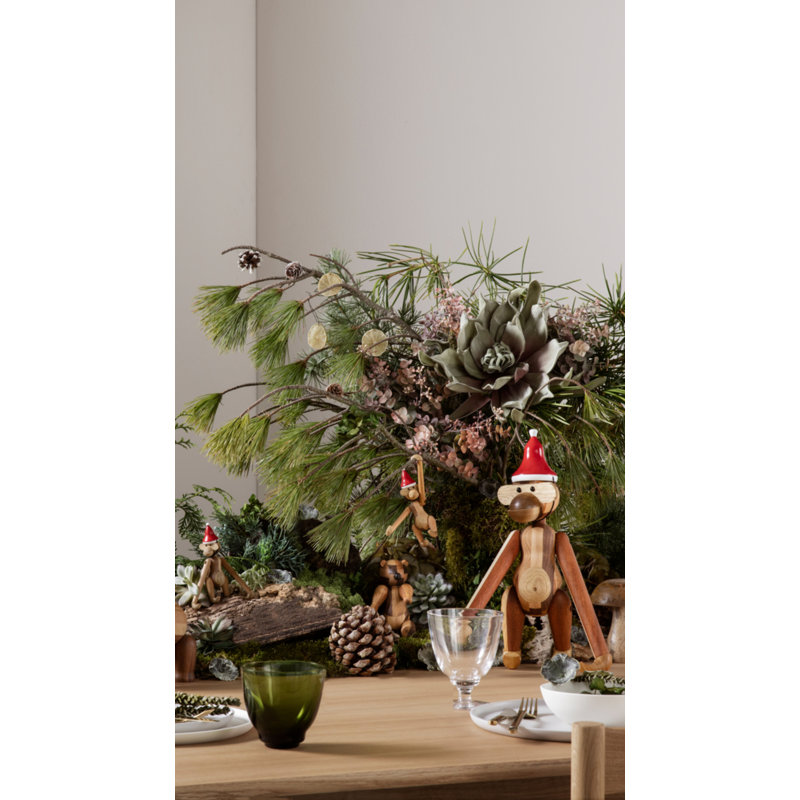 Santa's Cap Medium, 1.2" H x 1" W x 1" D
