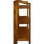 Casual Home Stratford 3-Shelf Folding Bookcase-Warm Brown