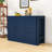 3 Drawers Wood Sideboard with Pull-Out Extendable Table and Storage Cabinet with Adjustable Shelves-253555124
