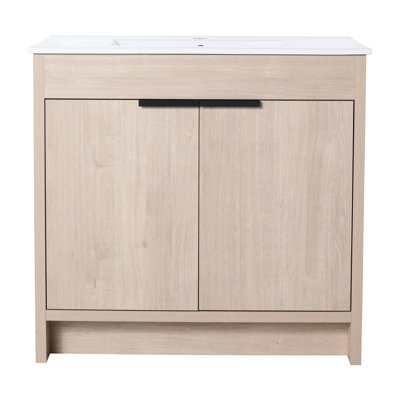 Meuble-lavabo sur pied 36 po Modern