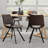 Laakkonen 18.11'' H Faux Leather Upholstered Side Chair-1804656367