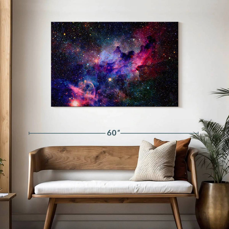 Oberle Galaxy Space Nebula, 30" H x 45" W