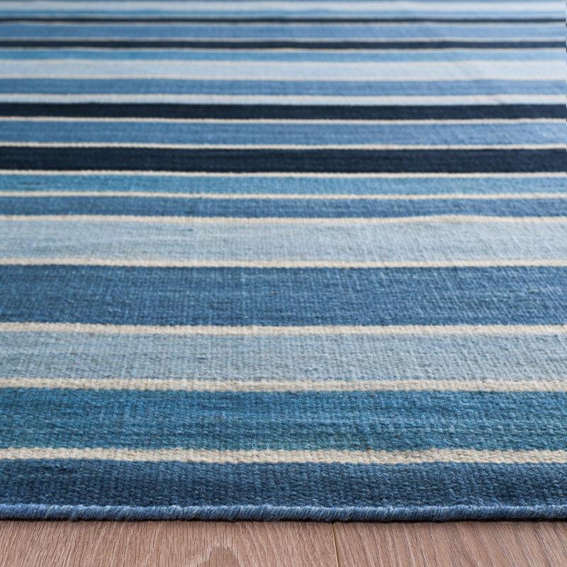 Ralph Lauren Barragan Stripe Wool Striped Rug, Rectangle 10' x 14'