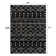 Kerana Moroccan Beni Souk Black/Cream Rug