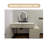 Makeup Vanity with Light mirror,5 drawers