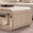 Modern Curved Light Wood Coffee Table With Open Storage | Gift Idea