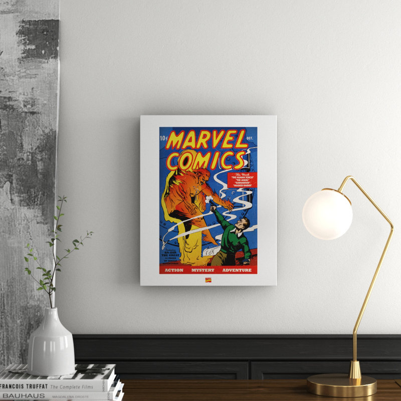 Human Torch - Square Print